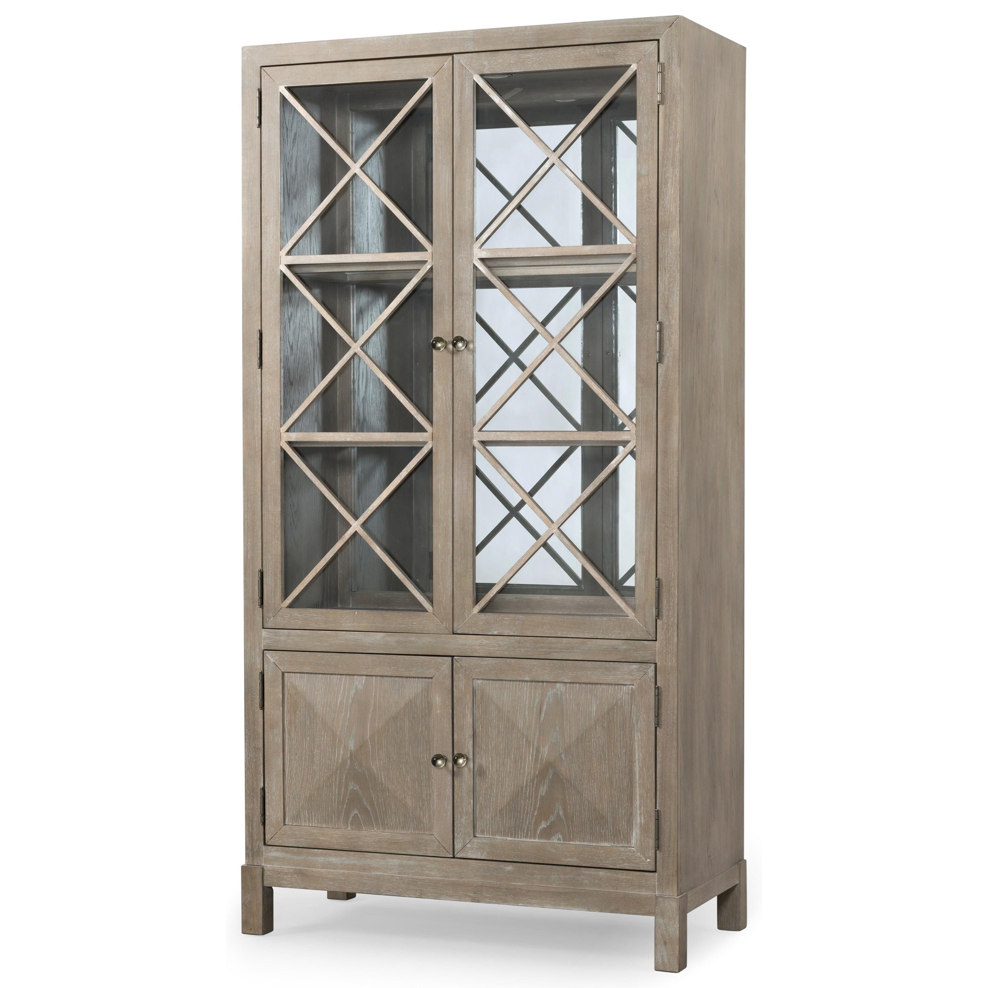 Carolina Preserves by Klaussner Water's Edge Transitional China Cabinet